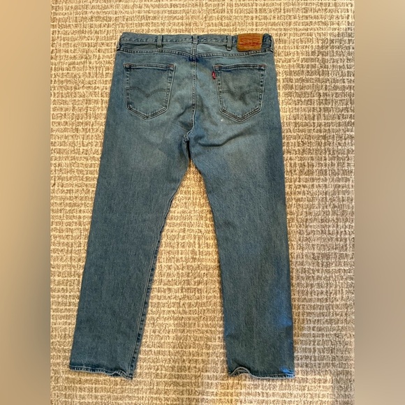 Levi's Men's 501 Original Fit Straight Leg Button Fly Jeans 38x30 - Picture 3 of 5